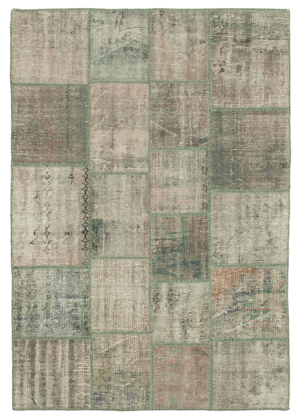 Handmade Patchwork Area Rug > Design# OL-AC-31743 > Size: 4'-7" x 6'-8", Carpet Culture Rugs, Handmade Rugs, NYC Rugs, New Rugs, Shop Rugs, Rug Store, Outlet Rugs, SoHo Rugs, Rugs in USA