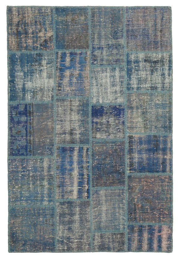 Handmade Patchwork Area Rug > Design# OL-AC-31744 > Size: 4'-8" x 6'-9", Carpet Culture Rugs, Handmade Rugs, NYC Rugs, New Rugs, Shop Rugs, Rug Store, Outlet Rugs, SoHo Rugs, Rugs in USA