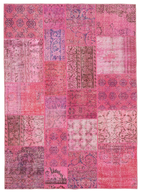Handmade Patchwork Area Rug > Design# OL-AC-31802 > Size: 5'-7" x 7'-10", Carpet Culture Rugs, Handmade Rugs, NYC Rugs, New Rugs, Shop Rugs, Rug Store, Outlet Rugs, SoHo Rugs, Rugs in USA