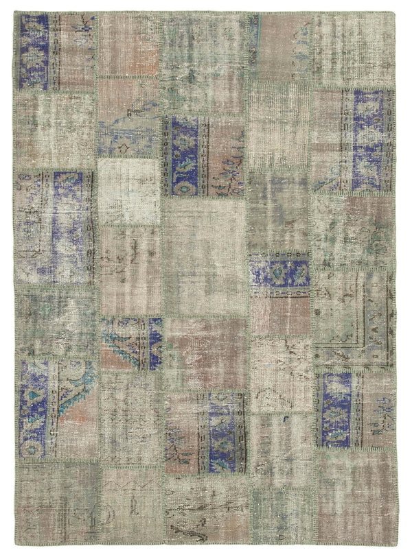 Handmade Patchwork Area Rug > Design# OL-AC-31817 > Size: 5'-10" x 8'-2", Carpet Culture Rugs, Handmade Rugs, NYC Rugs, New Rugs, Shop Rugs, Rug Store, Outlet Rugs, SoHo Rugs, Rugs in USA