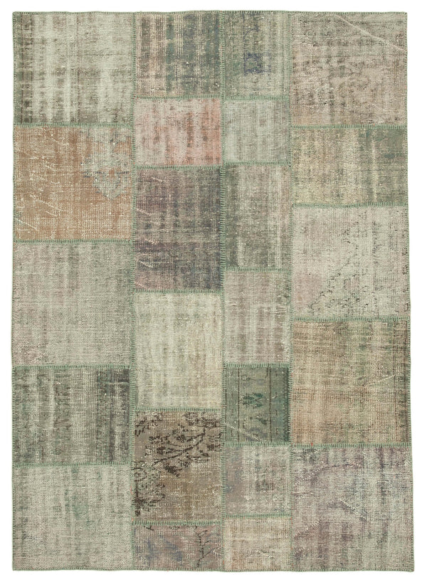 Handmade Patchwork Area Rug > Design# OL-AC-31823 > Size: 5'-9" x 7'-11", Carpet Culture Rugs, Handmade Rugs, NYC Rugs, New Rugs, Shop Rugs, Rug Store, Outlet Rugs, SoHo Rugs, Rugs in USA