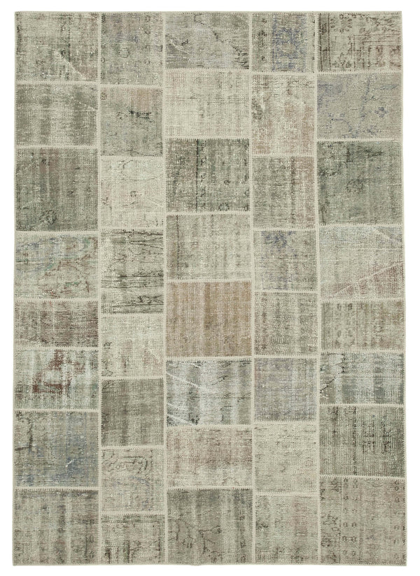 Handmade Patchwork Area Rug > Design# OL-AC-31830 > Size: 5'-8" x 8'-1", Carpet Culture Rugs, Handmade Rugs, NYC Rugs, New Rugs, Shop Rugs, Rug Store, Outlet Rugs, SoHo Rugs, Rugs in USA