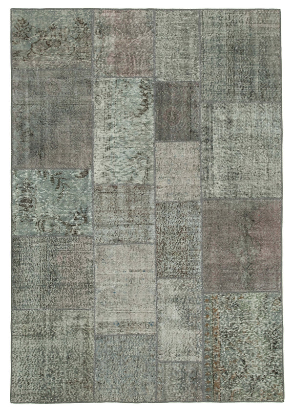 Handmade Patchwork Area Rug > Design# OL-AC-31839 > Size: 5'-7" x 8'-1", Carpet Culture Rugs, Handmade Rugs, NYC Rugs, New Rugs, Shop Rugs, Rug Store, Outlet Rugs, SoHo Rugs, Rugs in USA