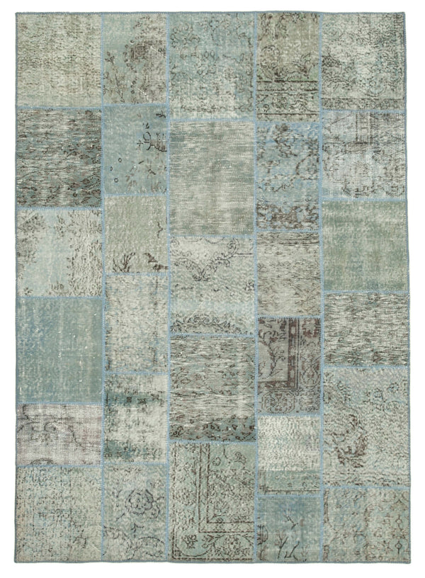 Handmade Patchwork Area Rug > Design# OL-AC-31843 > Size: 5'-8" x 8'-0", Carpet Culture Rugs, Handmade Rugs, NYC Rugs, New Rugs, Shop Rugs, Rug Store, Outlet Rugs, SoHo Rugs, Rugs in USA