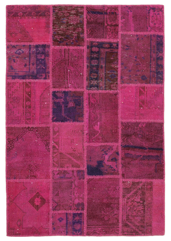 Handmade Patchwork Area Rug > Design# OL-AC-32084 > Size: 4'-7" x 6'-9", Carpet Culture Rugs, Handmade Rugs, NYC Rugs, New Rugs, Shop Rugs, Rug Store, Outlet Rugs, SoHo Rugs, Rugs in USA