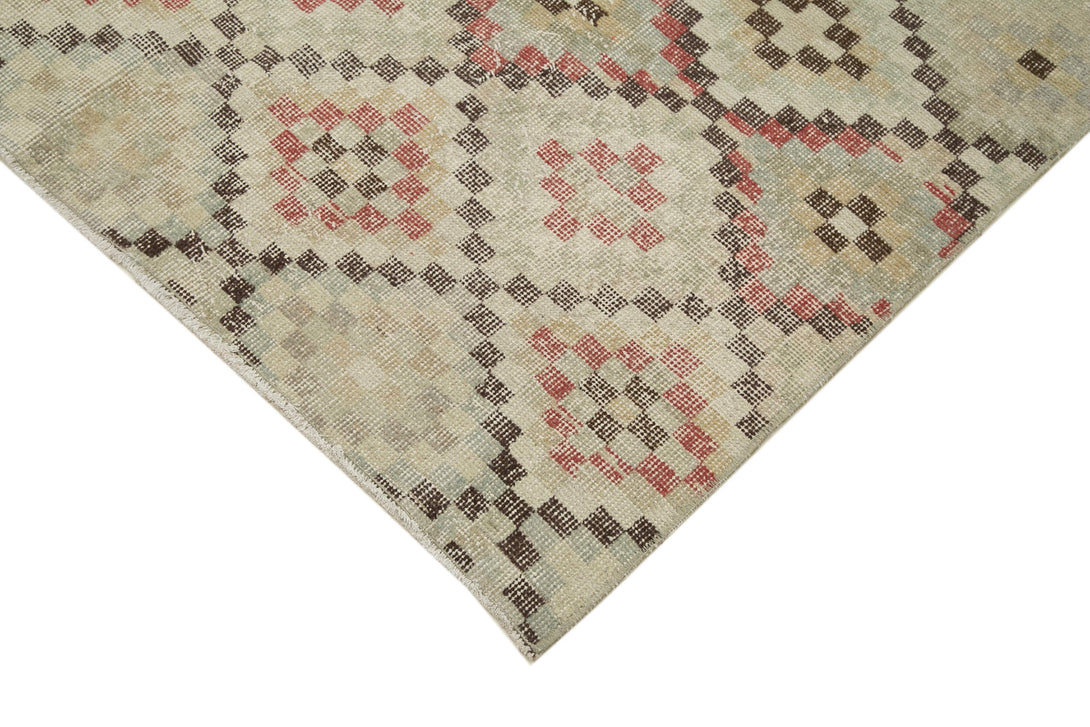 Handmade Geometric Area Rug > Design# OL-AC-33052 > Size: 4'-2" x 8'-6", Carpet Culture Rugs, Handmade Rugs, NYC Rugs, New Rugs, Shop Rugs, Rug Store, Outlet Rugs, SoHo Rugs, Rugs in USA