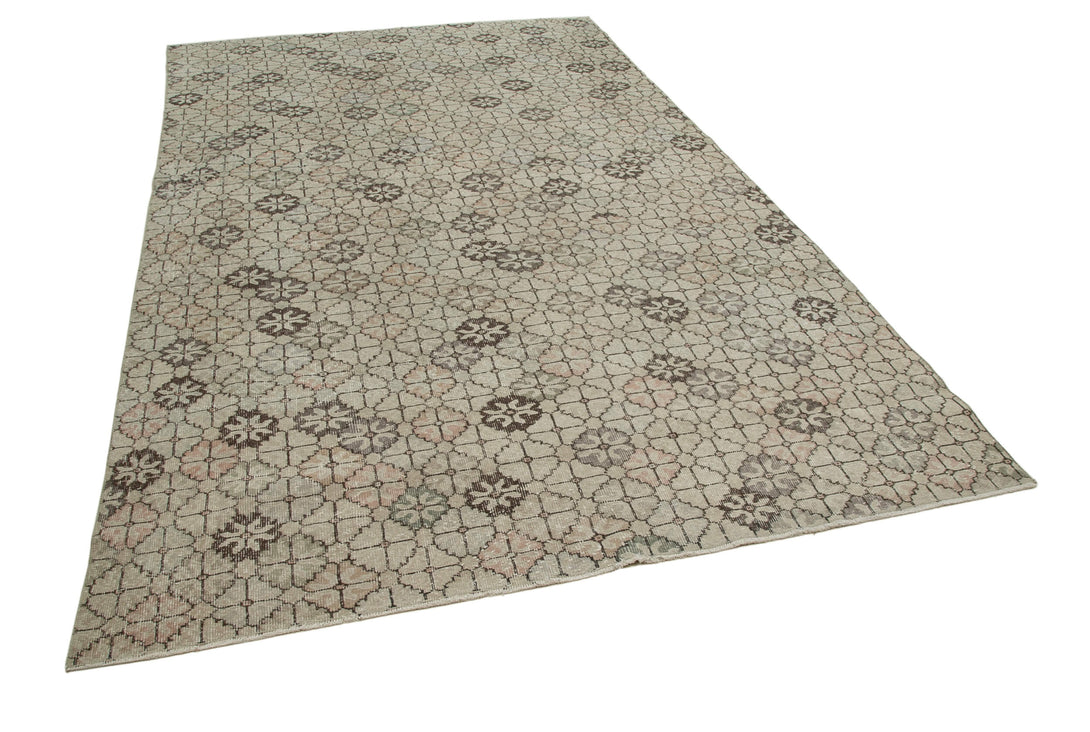 Handmade Geometric Area Rug > Design# OL-AC-33123 > Size: 6'-7" x 11'-0", Carpet Culture Rugs, Handmade Rugs, NYC Rugs, New Rugs, Shop Rugs, Rug Store, Outlet Rugs, SoHo Rugs, Rugs in USA