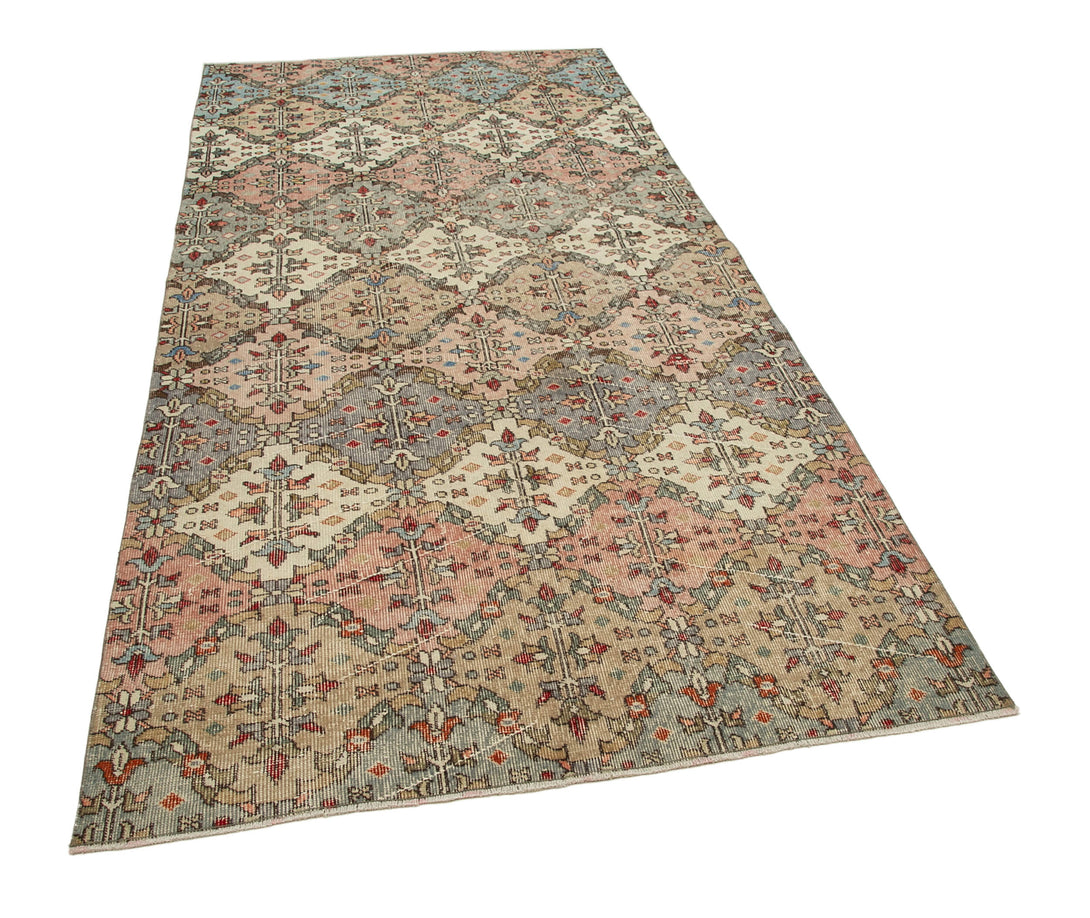 Handmade Geometric Runner > Design# OL-AC-33129 > Size: 4'-6" x 9'-4", Carpet Culture Rugs, Handmade Rugs, NYC Rugs, New Rugs, Shop Rugs, Rug Store, Outlet Rugs, SoHo Rugs, Rugs in USA