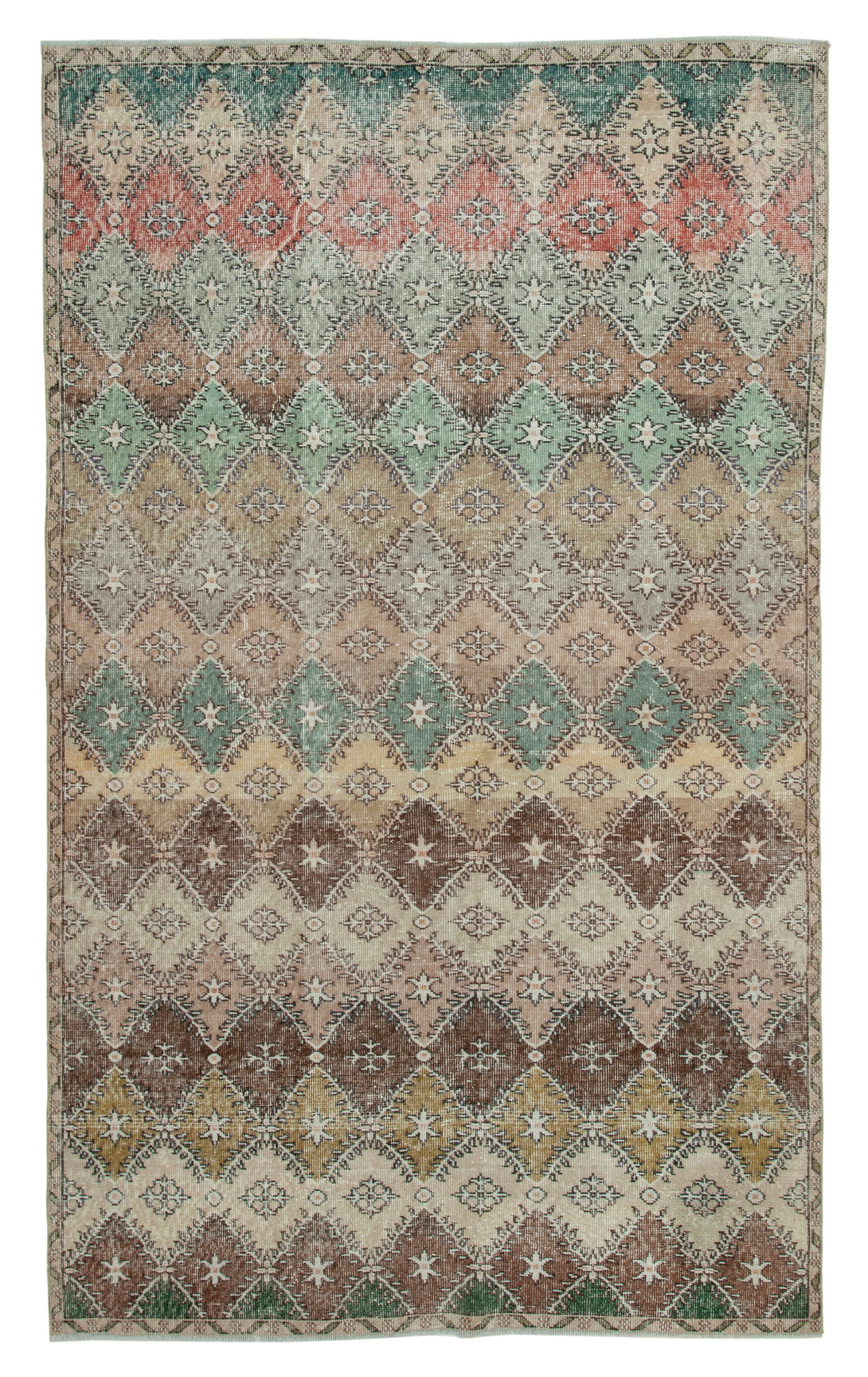 Handmade Geometric Area Rug > Design# OL-AC-33154 > Size: 5'-6" x 9'-1", Carpet Culture Rugs, Handmade Rugs, NYC Rugs, New Rugs, Shop Rugs, Rug Store, Outlet Rugs, SoHo Rugs, Rugs in USA
