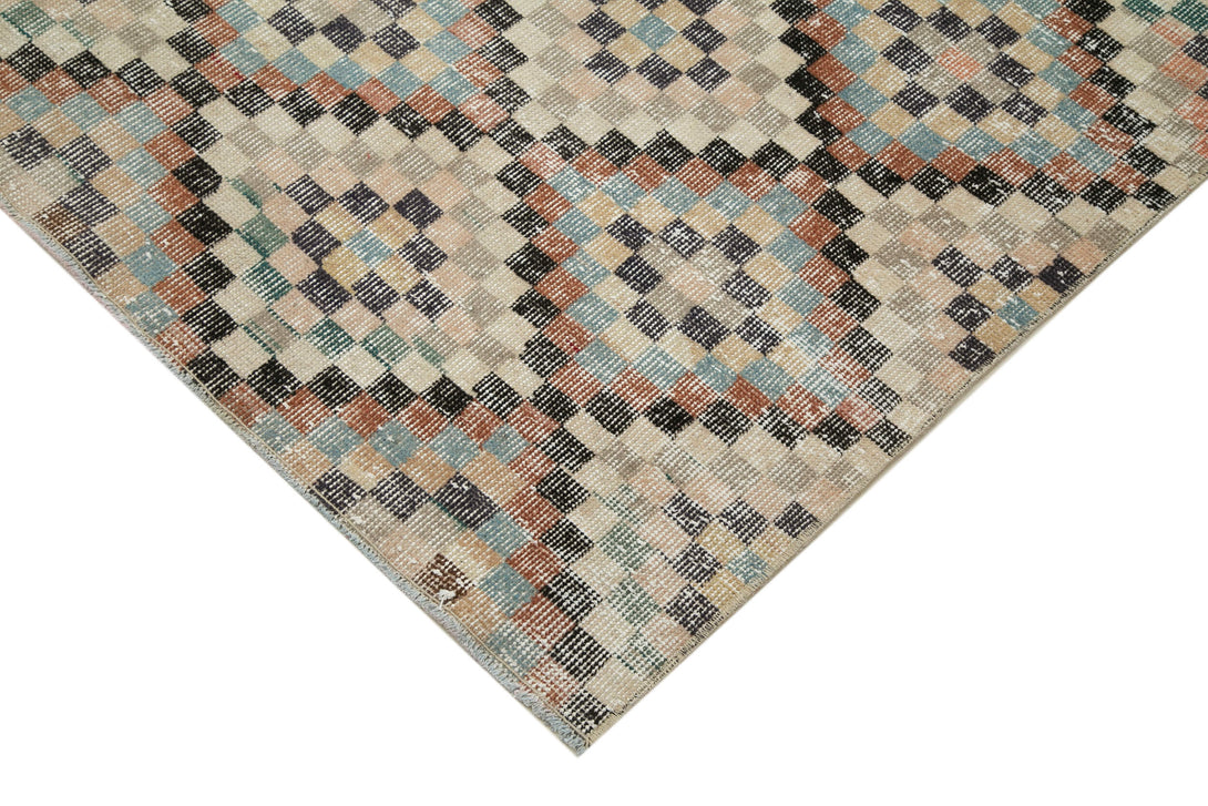 Handmade Geometric Area Rug > Design# OL-AC-33192 > Size: 6'-3" x 10'-8", Carpet Culture Rugs, Handmade Rugs, NYC Rugs, New Rugs, Shop Rugs, Rug Store, Outlet Rugs, SoHo Rugs, Rugs in USA