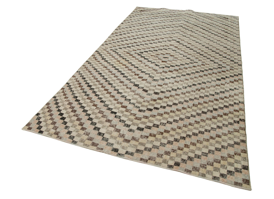 Handmade Geometric Area Rug > Design# OL-AC-33197 > Size: 5'-4" x 9'-10", Carpet Culture Rugs, Handmade Rugs, NYC Rugs, New Rugs, Shop Rugs, Rug Store, Outlet Rugs, SoHo Rugs, Rugs in USA