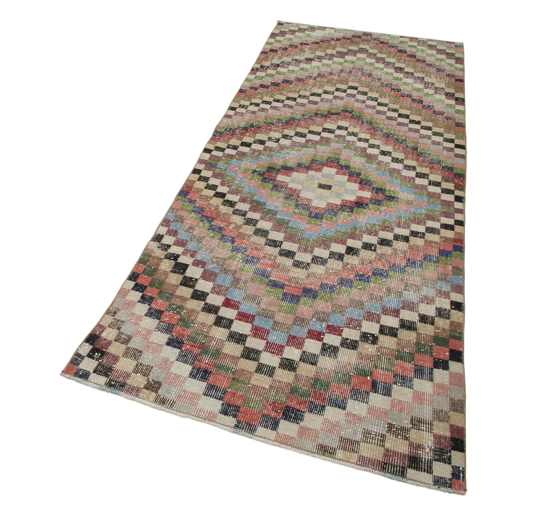 Handmade Geometric Runner > Design# OL-AC-33201 > Size: 3'-3" x 7'-9", Carpet Culture Rugs, Handmade Rugs, NYC Rugs, New Rugs, Shop Rugs, Rug Store, Outlet Rugs, SoHo Rugs, Rugs in USA