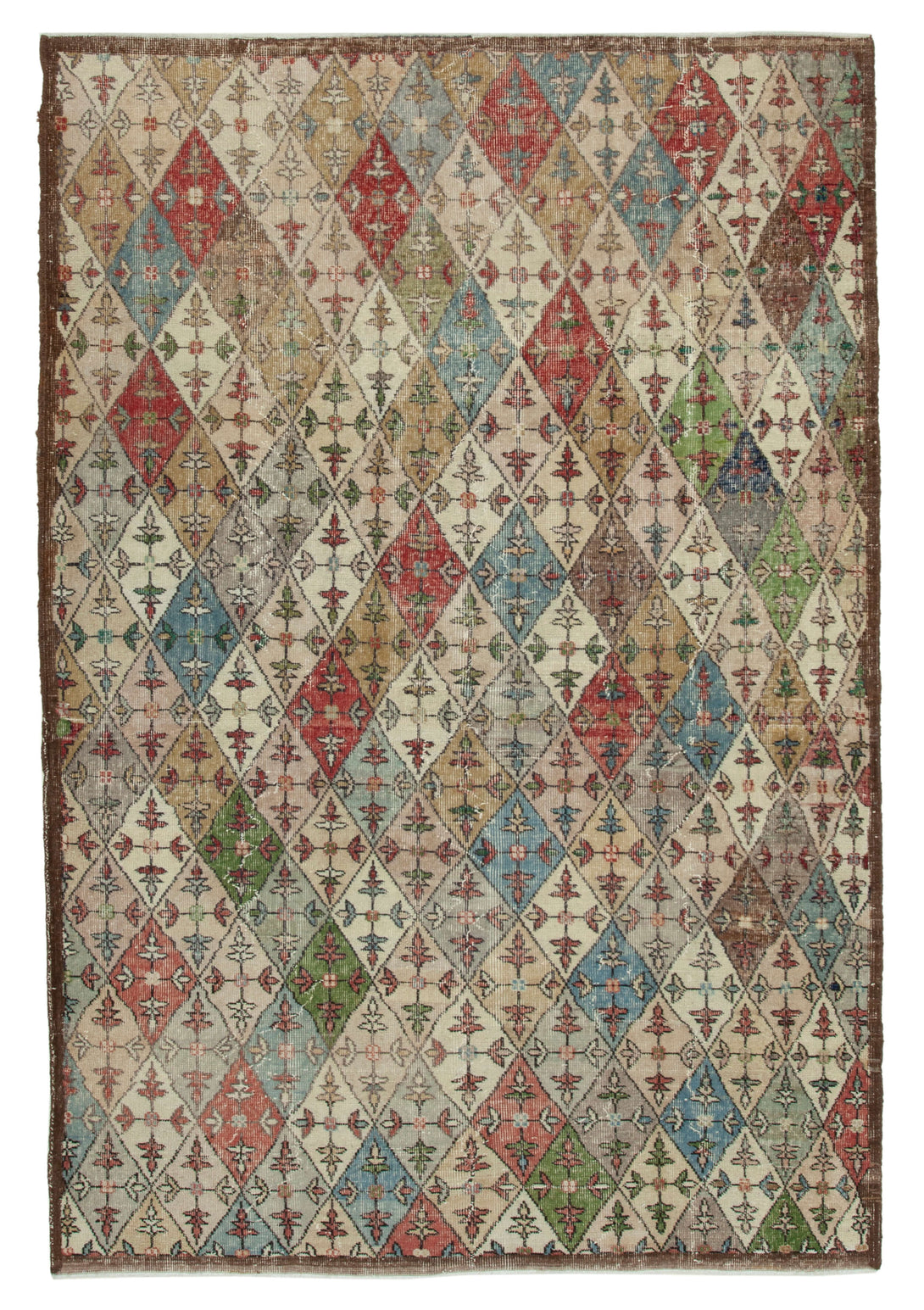 Handmade Geometric Area Rug > Design# OL-AC-33215 > Size: 6'-0" x 8'-10", Carpet Culture Rugs, Handmade Rugs, NYC Rugs, New Rugs, Shop Rugs, Rug Store, Outlet Rugs, SoHo Rugs, Rugs in USA