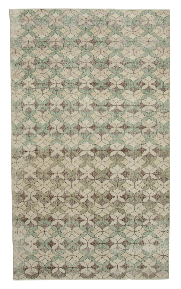 Handmade Geometric Area Rug > Design# OL-AC-33223 > Size: 5'-6" x 9'-4", Carpet Culture Rugs, Handmade Rugs, NYC Rugs, New Rugs, Shop Rugs, Rug Store, Outlet Rugs, SoHo Rugs, Rugs in USA