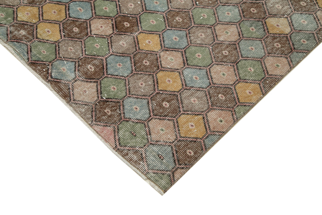 Handmade Geometric Area Rug > Design# OL-AC-33226 > Size: 5'-7" x 9'-8", Carpet Culture Rugs, Handmade Rugs, NYC Rugs, New Rugs, Shop Rugs, Rug Store, Outlet Rugs, SoHo Rugs, Rugs in USA