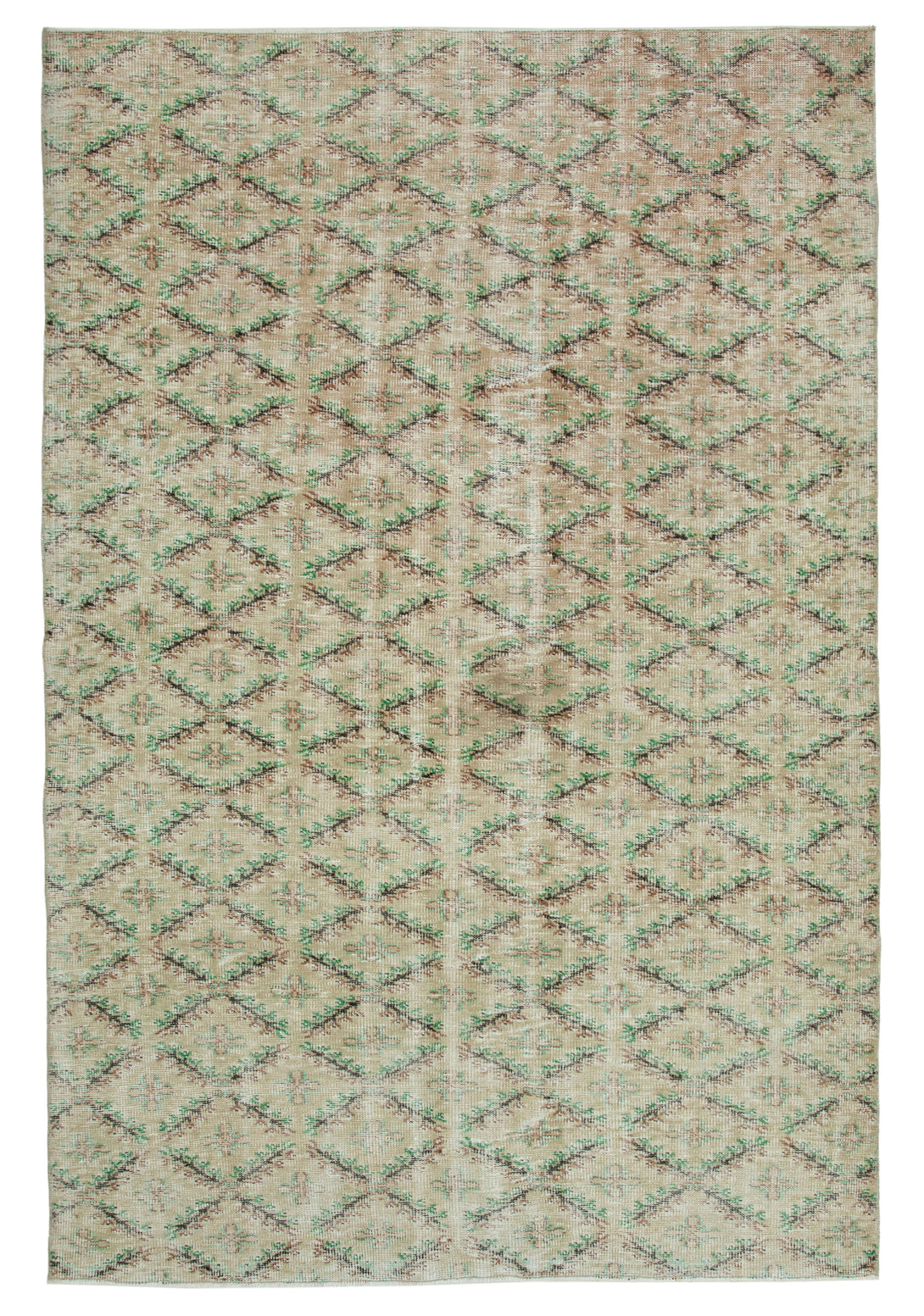 Handmade Geometric Area Rug > Design# OL-AC-33229 > Size: 6'-1" x 9'-3", Carpet Culture Rugs, Handmade Rugs, NYC Rugs, New Rugs, Shop Rugs, Rug Store, Outlet Rugs, SoHo Rugs, Rugs in USA