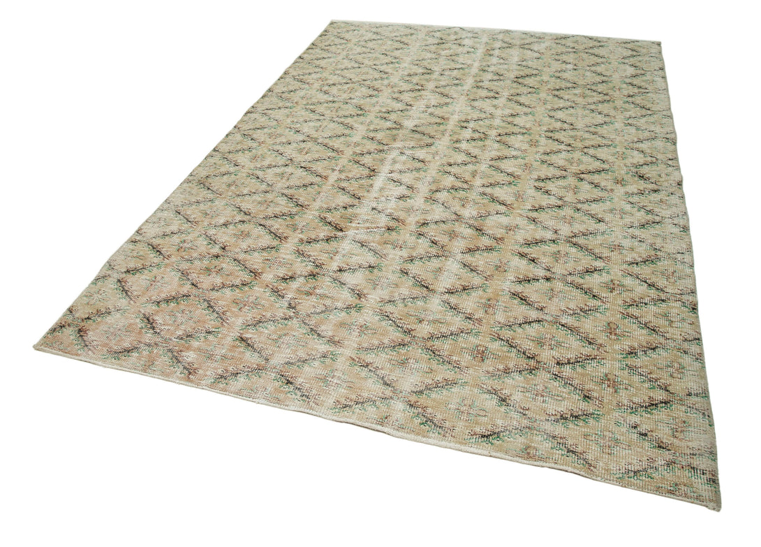 Handmade Geometric Area Rug > Design# OL-AC-33229 > Size: 6'-1" x 9'-3", Carpet Culture Rugs, Handmade Rugs, NYC Rugs, New Rugs, Shop Rugs, Rug Store, Outlet Rugs, SoHo Rugs, Rugs in USA