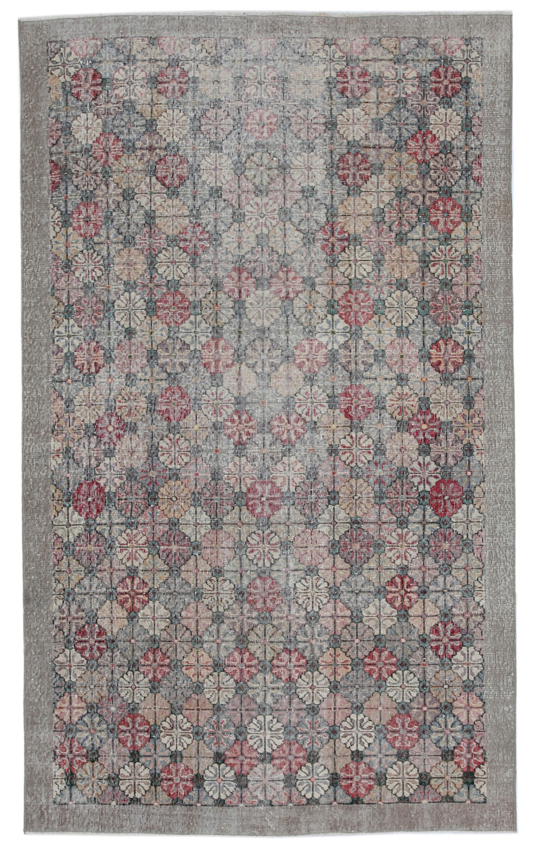 Handmade Geometric Runner > Design# OL-AC-33247 > Size: 5'-5" x 8'-11", Carpet Culture Rugs, Handmade Rugs, NYC Rugs, New Rugs, Shop Rugs, Rug Store, Outlet Rugs, SoHo Rugs, Rugs in USA