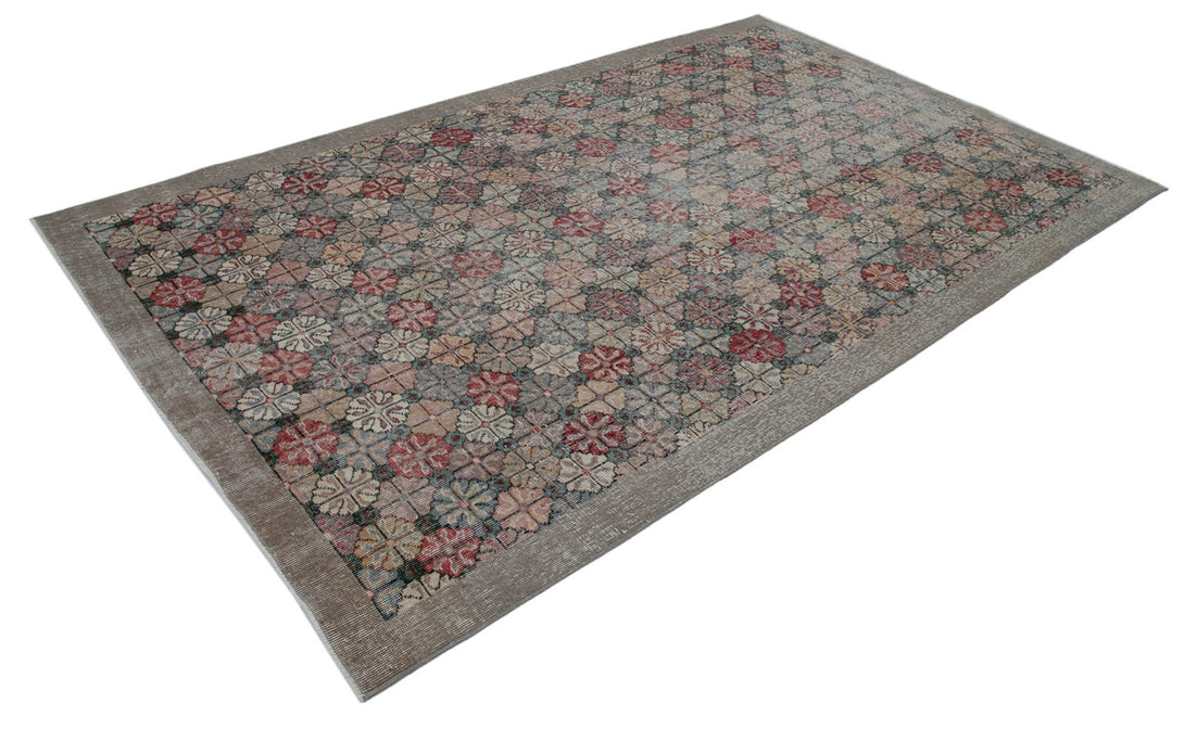 Handmade Geometric Runner > Design# OL-AC-33247 > Size: 5'-5" x 8'-11", Carpet Culture Rugs, Handmade Rugs, NYC Rugs, New Rugs, Shop Rugs, Rug Store, Outlet Rugs, SoHo Rugs, Rugs in USA