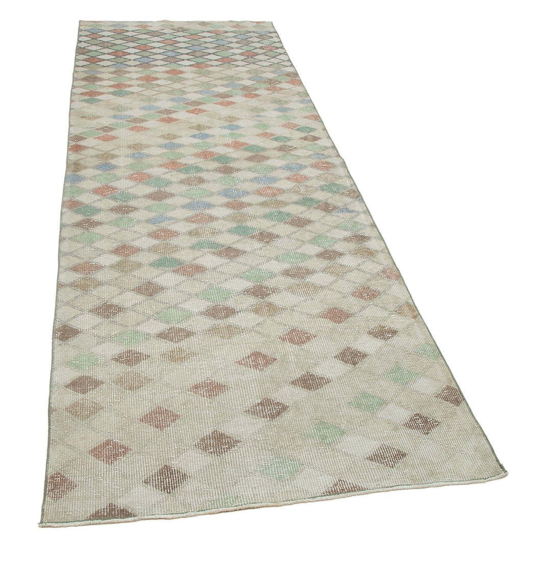 Handmade Geometric Runner > Design# OL-AC-33251 > Size: 3'-4" x 9'-1", Carpet Culture Rugs, Handmade Rugs, NYC Rugs, New Rugs, Shop Rugs, Rug Store, Outlet Rugs, SoHo Rugs, Rugs in USA