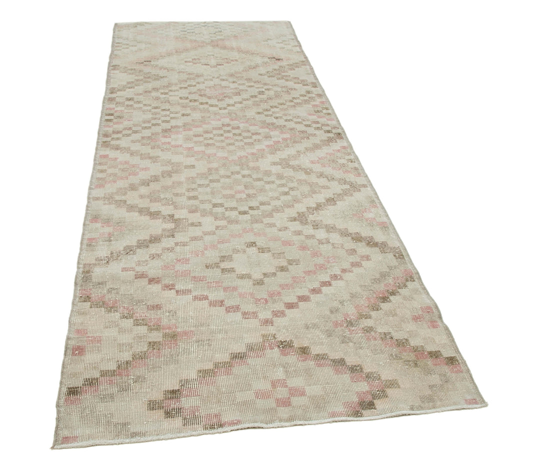 Handmade Geometric Runner > Design# OL-AC-33255 > Size: 3'-9" x 10'-4", Carpet Culture Rugs, Handmade Rugs, NYC Rugs, New Rugs, Shop Rugs, Rug Store, Outlet Rugs, SoHo Rugs, Rugs in USA