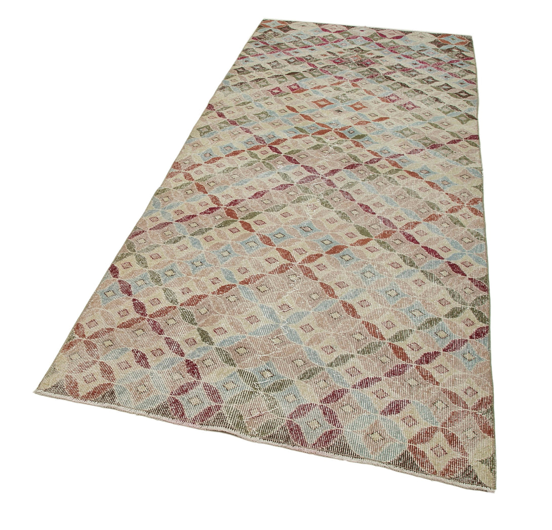 Handmade Geometric Area Rug > Design# OL-AC-33260 > Size: 3'-8" x 8'-11", Carpet Culture Rugs, Handmade Rugs, NYC Rugs, New Rugs, Shop Rugs, Rug Store, Outlet Rugs, SoHo Rugs, Rugs in USA