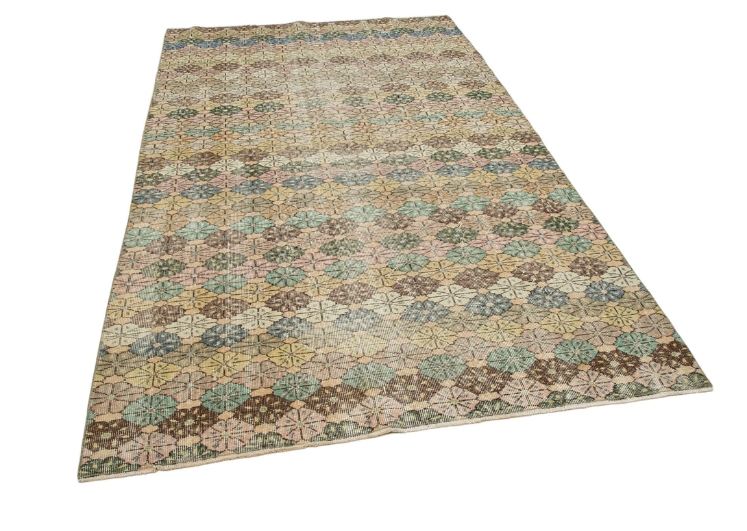 Handmade Geometric Area Rug > Design# OL-AC-33268 > Size: 5'-5" x 9'-4", Carpet Culture Rugs, Handmade Rugs, NYC Rugs, New Rugs, Shop Rugs, Rug Store, Outlet Rugs, SoHo Rugs, Rugs in USA