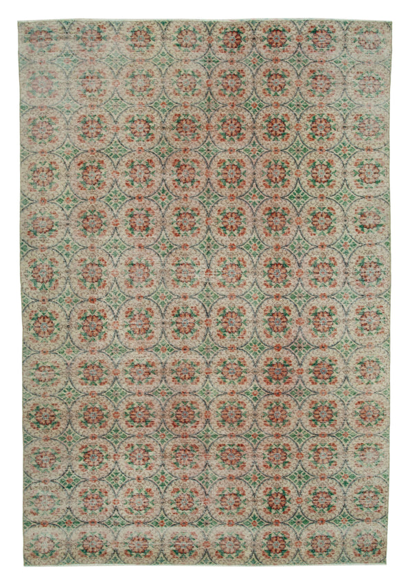Handmade Geometric Area Rug > Design# OL-AC-33273 > Size: 6'-5" x 9'-5", Carpet Culture Rugs, Handmade Rugs, NYC Rugs, New Rugs, Shop Rugs, Rug Store, Outlet Rugs, SoHo Rugs, Rugs in USA