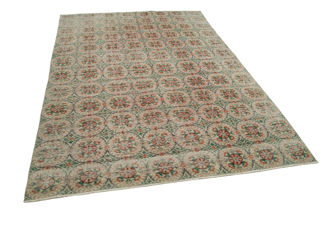 Handmade Geometric Area Rug > Design# OL-AC-33273 > Size: 6'-5" x 9'-5", Carpet Culture Rugs, Handmade Rugs, NYC Rugs, New Rugs, Shop Rugs, Rug Store, Outlet Rugs, SoHo Rugs, Rugs in USA