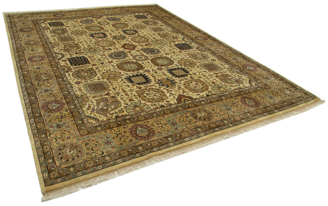 Handmade Oushak Area Rug > Design# OL-AC-33526 > Size: 9'-1" x 12'-0", Carpet Culture Rugs, Handmade Rugs, NYC Rugs, New Rugs, Shop Rugs, Rug Store, Outlet Rugs, SoHo Rugs, Rugs in USA