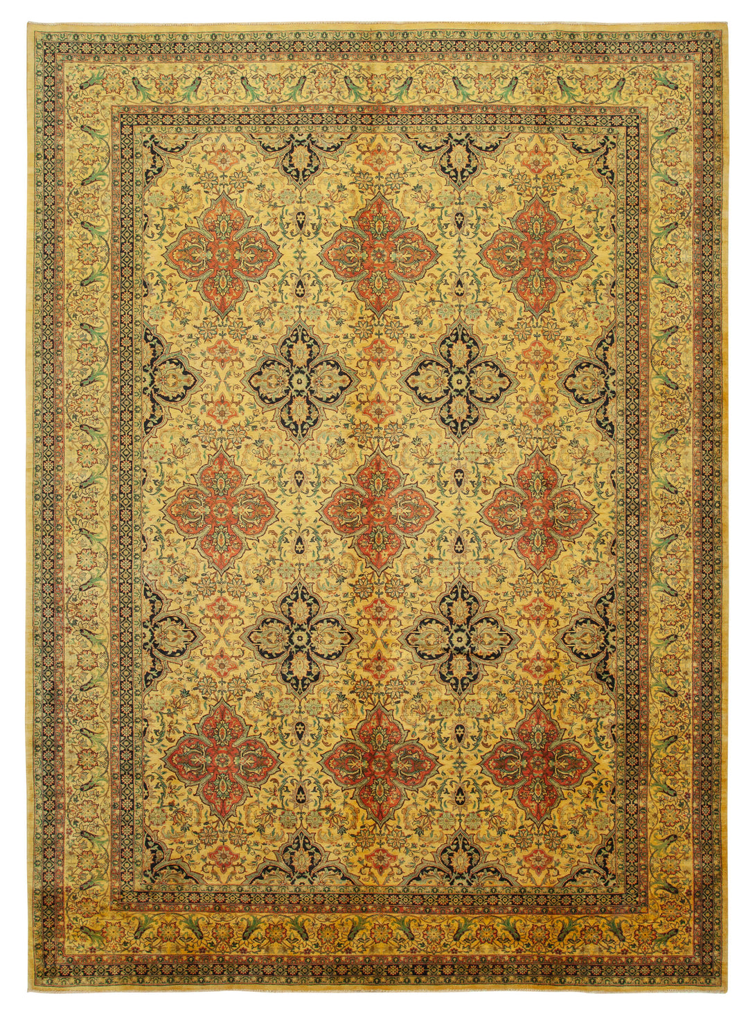 Handmade Oushak Area Rug > Design# OL-AC-33532 > Size: 9'-8" x 13'-7", Carpet Culture Rugs, Handmade Rugs, NYC Rugs, New Rugs, Shop Rugs, Rug Store, Outlet Rugs, SoHo Rugs, Rugs in USA