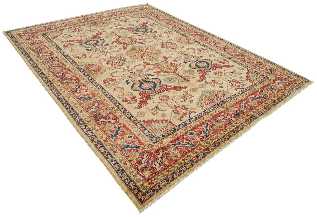 Handmade Oushak Area Rug > Design# OL-AC-33535 > Size: 7'-11" x 10'-3", Carpet Culture Rugs, Handmade Rugs, NYC Rugs, New Rugs, Shop Rugs, Rug Store, Outlet Rugs, SoHo Rugs, Rugs in USA