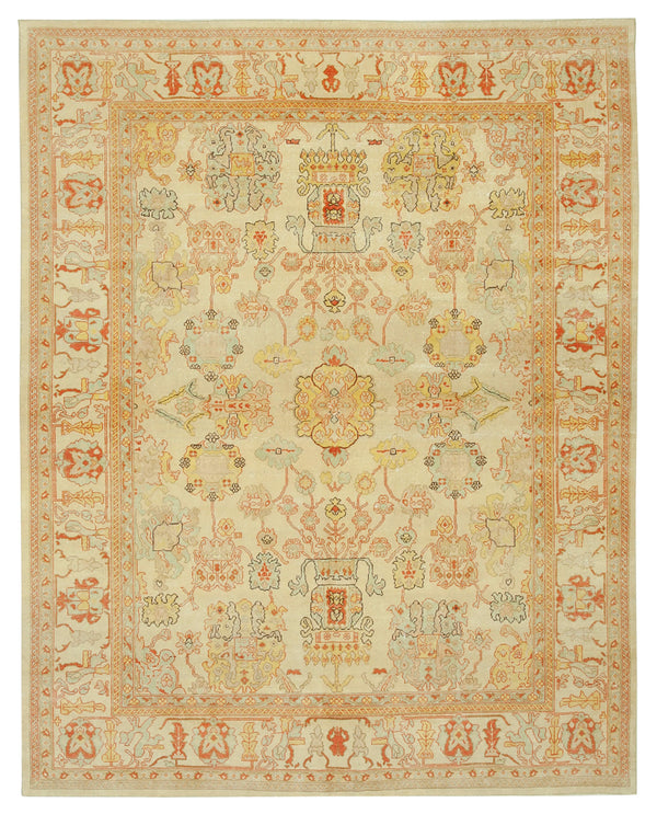 Handmade Oushak Area Rug > Design# OL-AC-33553 > Size: 7'-9" x 9'-8", Carpet Culture Rugs, Handmade Rugs, NYC Rugs, New Rugs, Shop Rugs, Rug Store, Outlet Rugs, SoHo Rugs, Rugs in USA