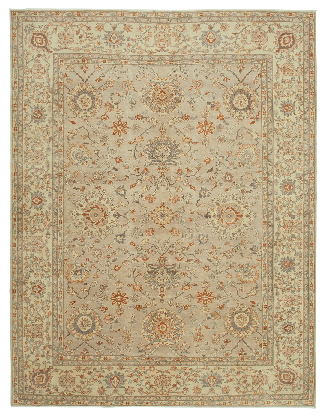 Handmade Oushak Area Rug > Design# OL-AC-33666 > Size: 9'-8" x 12'-7", Carpet Culture Rugs, Handmade Rugs, NYC Rugs, New Rugs, Shop Rugs, Rug Store, Outlet Rugs, SoHo Rugs, Rugs in USA