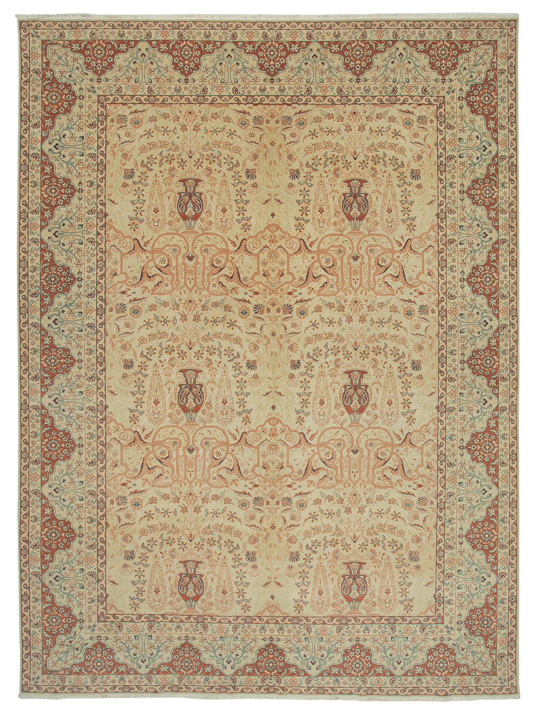 Handmade Oushak Area Rug > Design# OL-AC-33758 > Size: 10'-3" x 13'-10", Carpet Culture Rugs, Handmade Rugs, NYC Rugs, New Rugs, Shop Rugs, Rug Store, Outlet Rugs, SoHo Rugs, Rugs in USA
