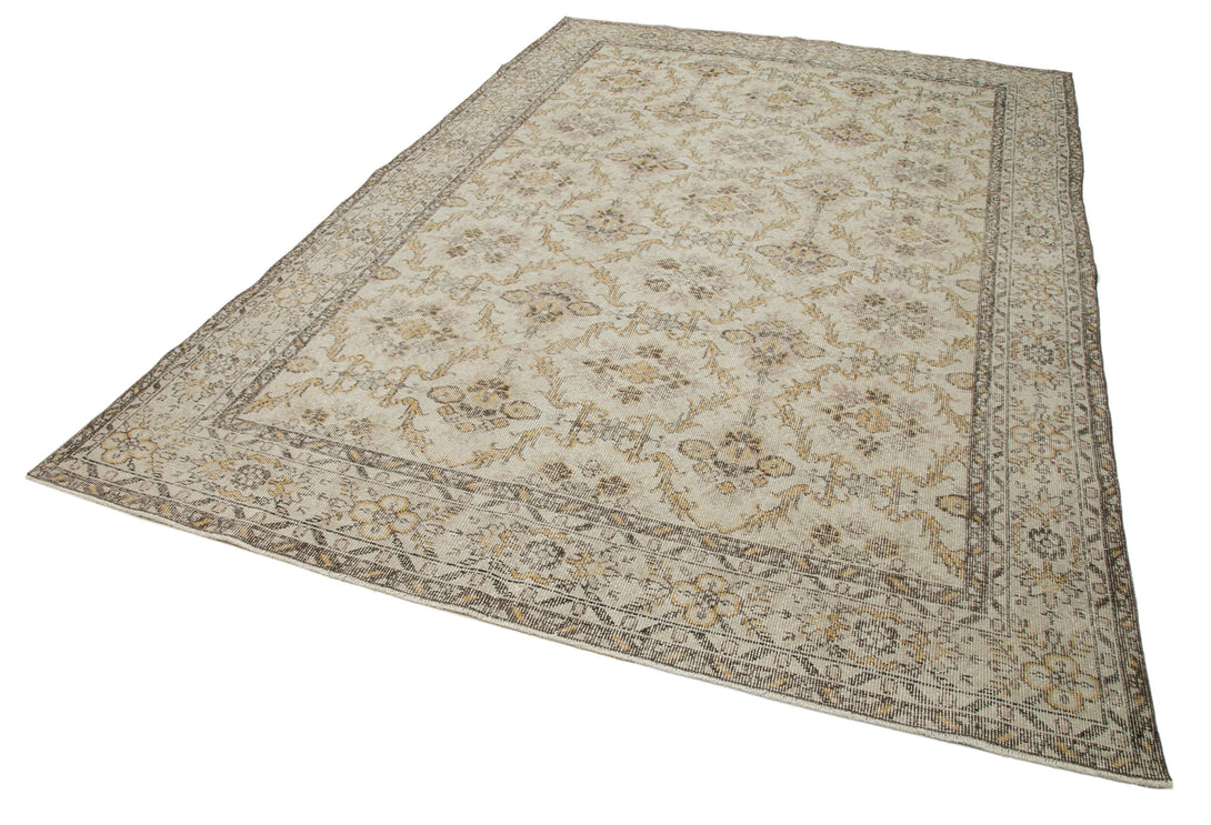 Handmade White Wash Area Rug > Design# OL-AC-33939 > Size: 6'-11" x 10'-8", Carpet Culture Rugs, Handmade Rugs, NYC Rugs, New Rugs, Shop Rugs, Rug Store, Outlet Rugs, SoHo Rugs, Rugs in USA