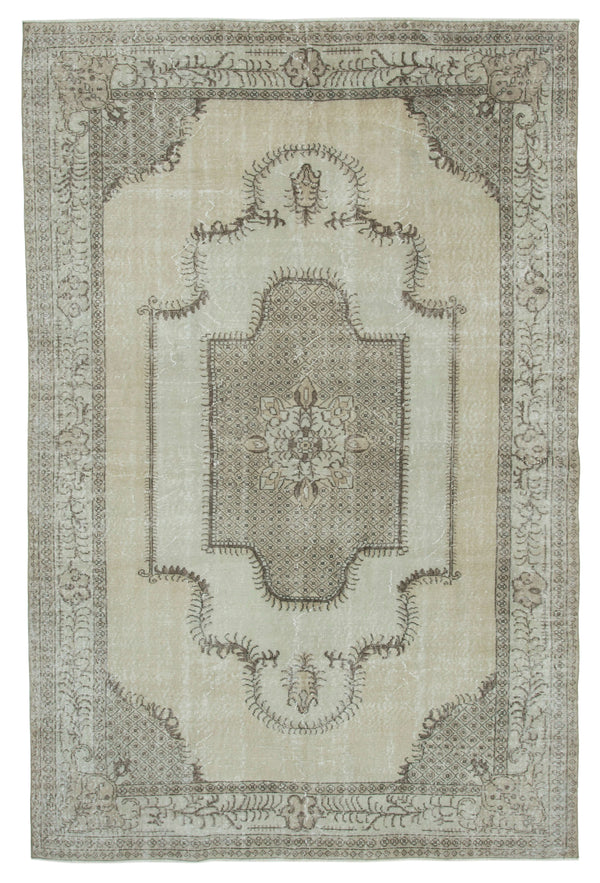 Handmade White Wash Area Rug > Design# OL-AC-33967 > Size: 6'-9" x 10'-7", Carpet Culture Rugs, Handmade Rugs, NYC Rugs, New Rugs, Shop Rugs, Rug Store, Outlet Rugs, SoHo Rugs, Rugs in USA