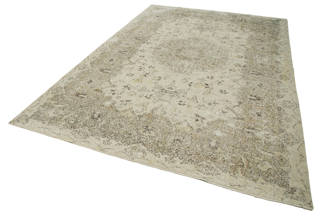 Handmade White Wash Area Rug > Design# OL-AC-33976 > Size: 7'-3" x 11'-0", Carpet Culture Rugs, Handmade Rugs, NYC Rugs, New Rugs, Shop Rugs, Rug Store, Outlet Rugs, SoHo Rugs, Rugs in USA