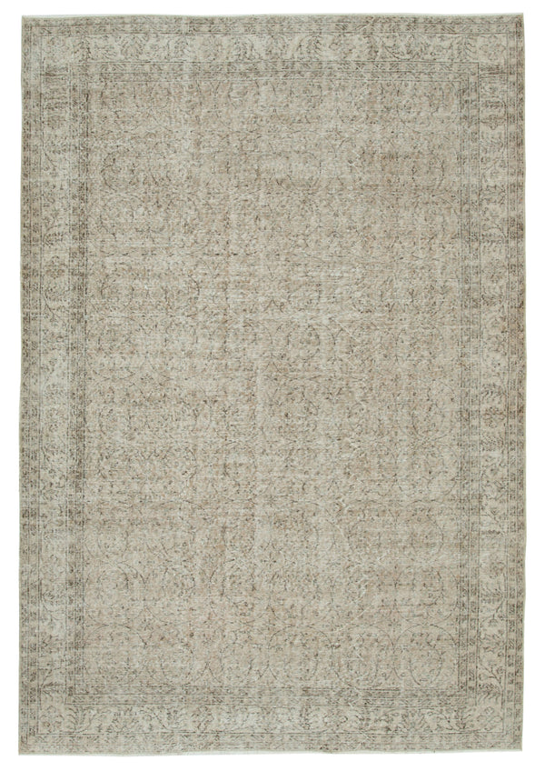 Handmade White Wash Area Rug > Design# OL-AC-33978 > Size: 6'-11" x 10'-2", Carpet Culture Rugs, Handmade Rugs, NYC Rugs, New Rugs, Shop Rugs, Rug Store, Outlet Rugs, SoHo Rugs, Rugs in USA