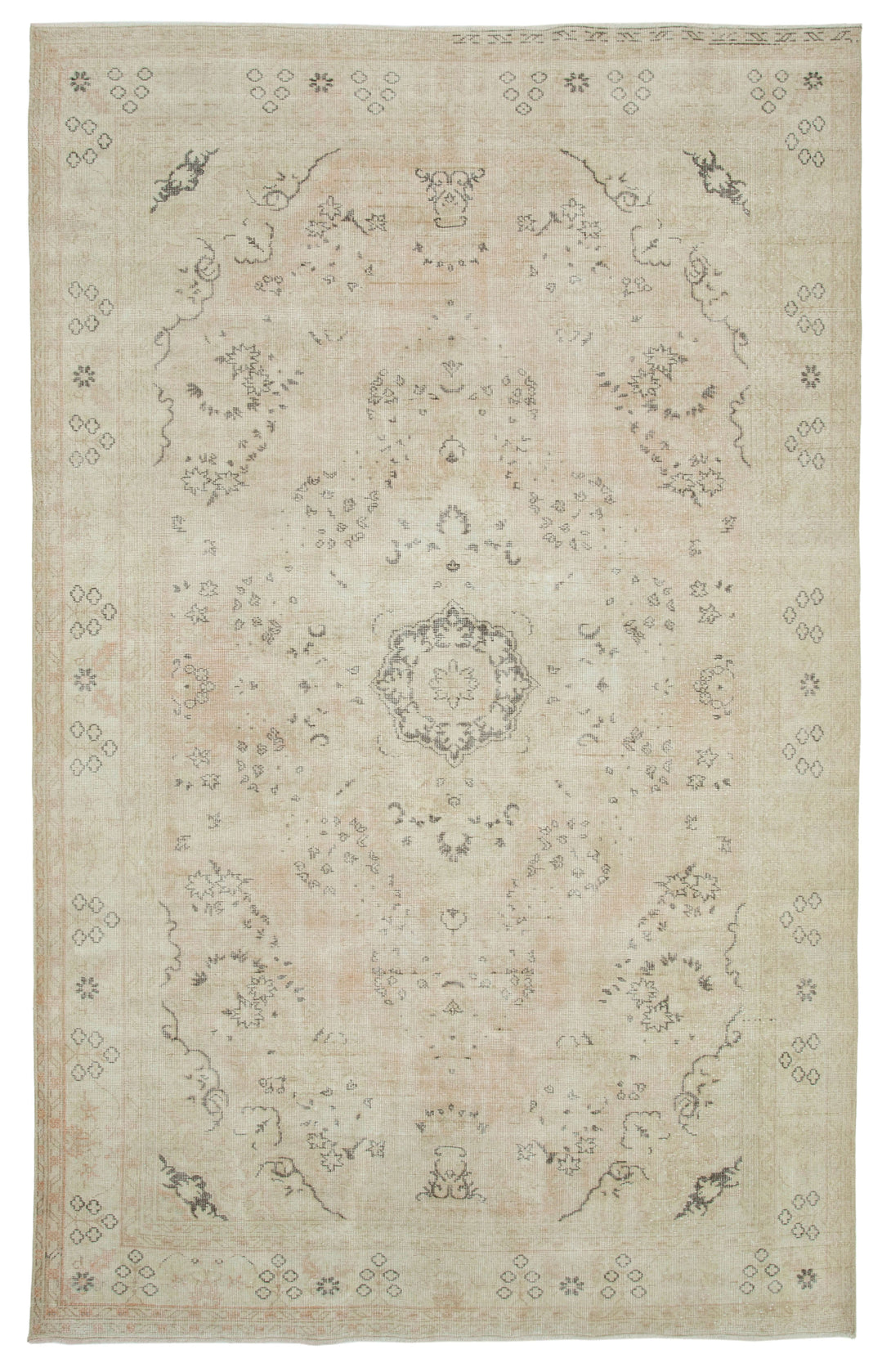 Handmade White Wash Area Rug > Design# OL-AC-33980 > Size: 6'-11" x 10'-11", Carpet Culture Rugs, Handmade Rugs, NYC Rugs, New Rugs, Shop Rugs, Rug Store, Outlet Rugs, SoHo Rugs, Rugs in USA