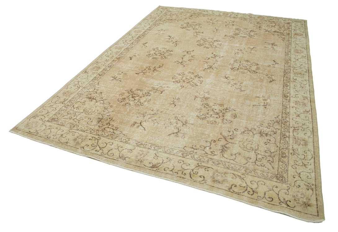 Handmade White Wash Area Rug > Design# OL-AC-33983 > Size: 7'-0" x 10'-8", Carpet Culture Rugs, Handmade Rugs, NYC Rugs, New Rugs, Shop Rugs, Rug Store, Outlet Rugs, SoHo Rugs, Rugs in USA