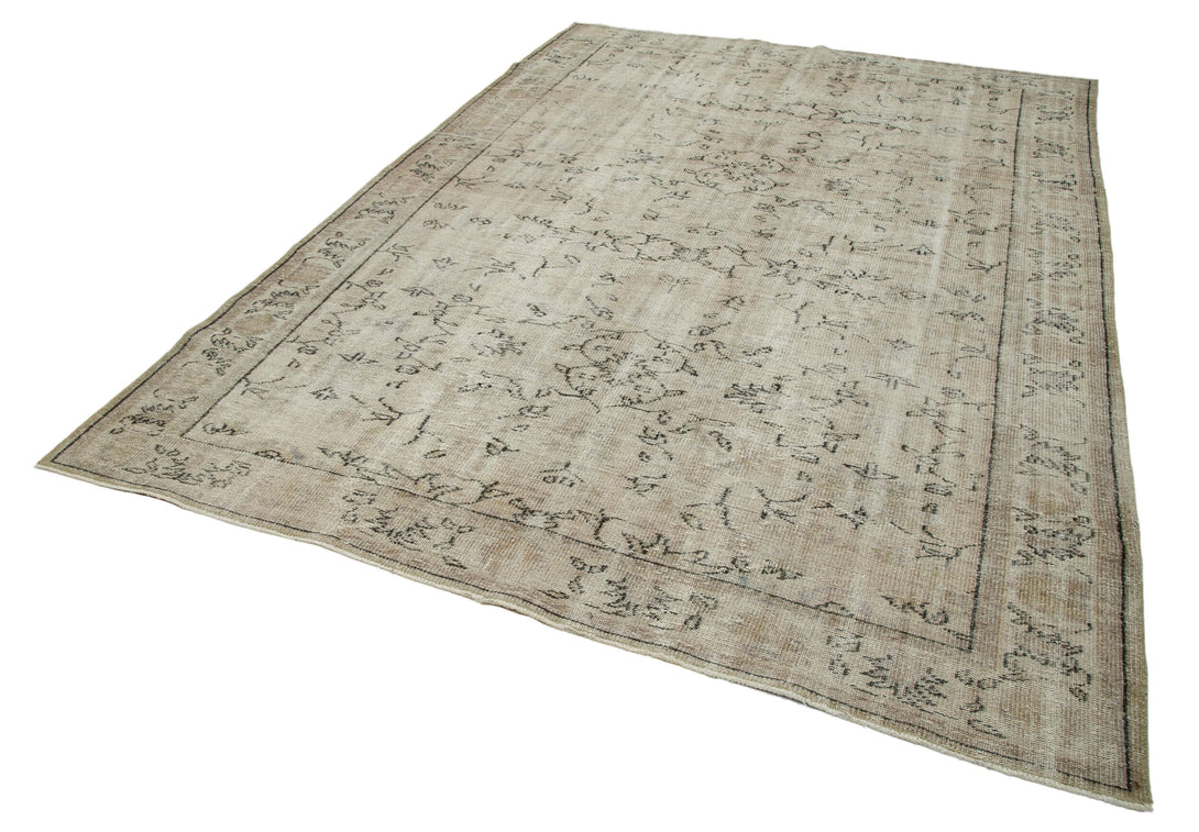 Handmade White Wash Area Rug > Design# OL-AC-33986 > Size: 7'-0" x 10'-2", Carpet Culture Rugs, Handmade Rugs, NYC Rugs, New Rugs, Shop Rugs, Rug Store, Outlet Rugs, SoHo Rugs, Rugs in USA