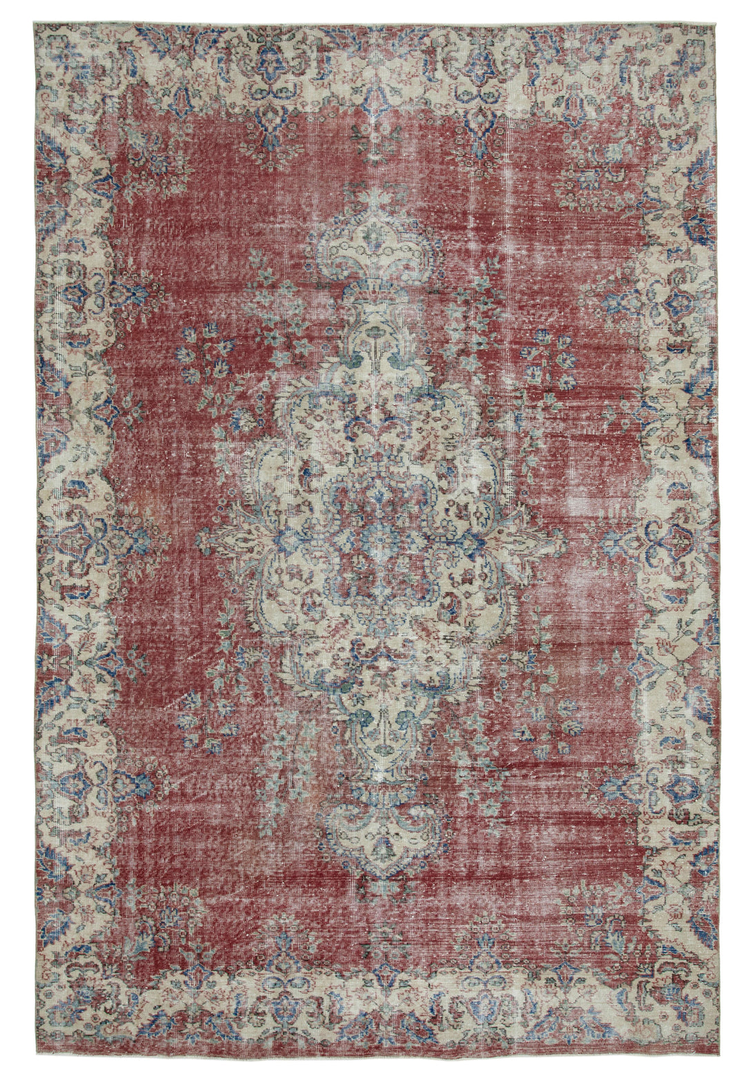 Handmade White Wash Area Rug > Design# OL-AC-34006 > Size: 7'-0" x 10'-8", Carpet Culture Rugs, Handmade Rugs, NYC Rugs, New Rugs, Shop Rugs, Rug Store, Outlet Rugs, SoHo Rugs, Rugs in USA