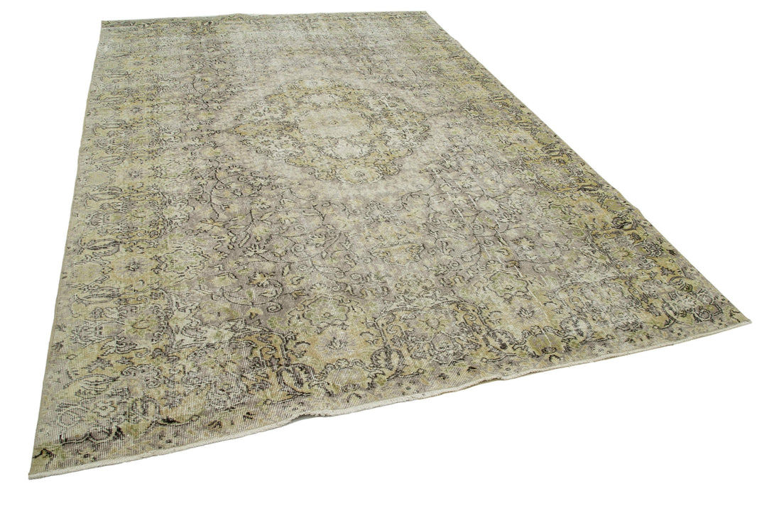 Handmade White Wash Area Rug > Design# OL-AC-34030 > Size: 7'-1" x 10'-4", Carpet Culture Rugs, Handmade Rugs, NYC Rugs, New Rugs, Shop Rugs, Rug Store, Outlet Rugs, SoHo Rugs, Rugs in USA