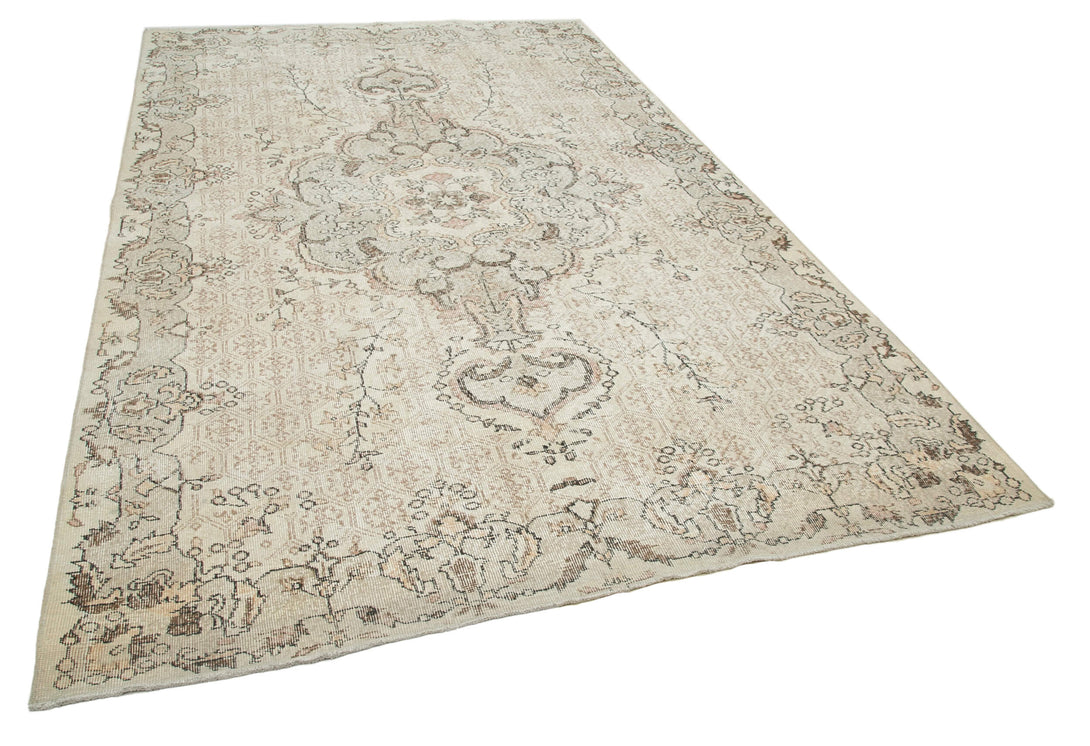 Handmade White Wash Area Rug > Design# OL-AC-34034 > Size: 6'-7" x 10'-10", Carpet Culture Rugs, Handmade Rugs, NYC Rugs, New Rugs, Shop Rugs, Rug Store, Outlet Rugs, SoHo Rugs, Rugs in USA