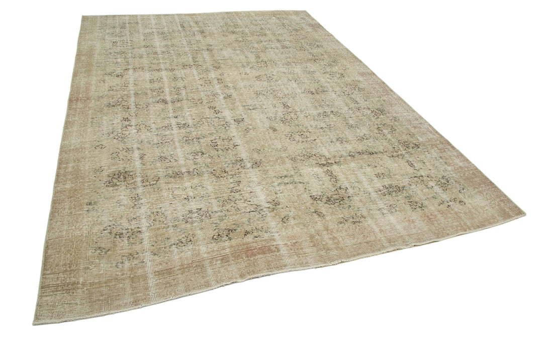 Handmade White Wash Area Rug > Design# OL-AC-34102 > Size: 7'-1" x 10'-5", Carpet Culture Rugs, Handmade Rugs, NYC Rugs, New Rugs, Shop Rugs, Rug Store, Outlet Rugs, SoHo Rugs, Rugs in USA