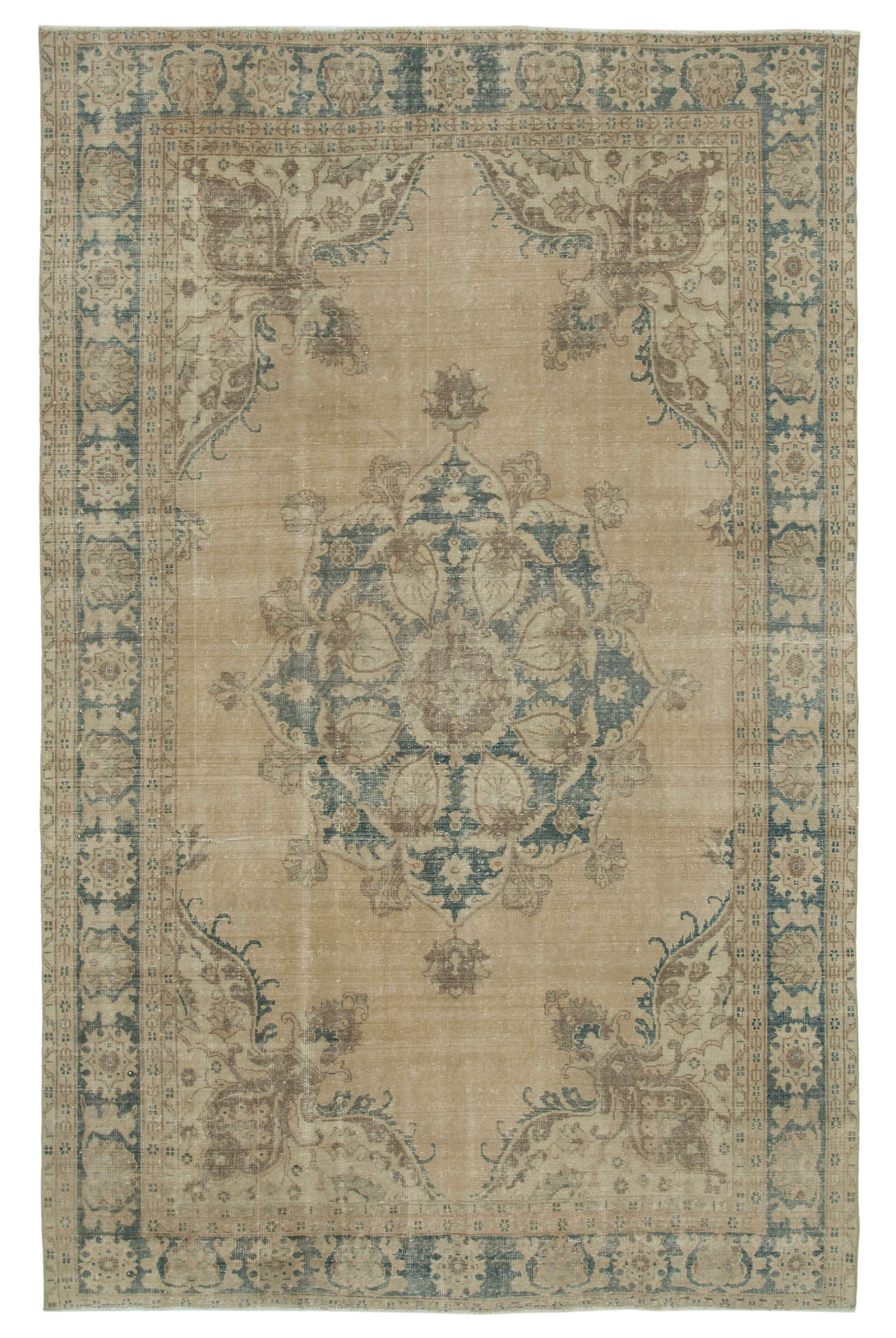 Handmade White Wash Area Rug > Design# OL-AC-34116 > Size: 6'-11" x 10'-9", Carpet Culture Rugs, Handmade Rugs, NYC Rugs, New Rugs, Shop Rugs, Rug Store, Outlet Rugs, SoHo Rugs, Rugs in USA