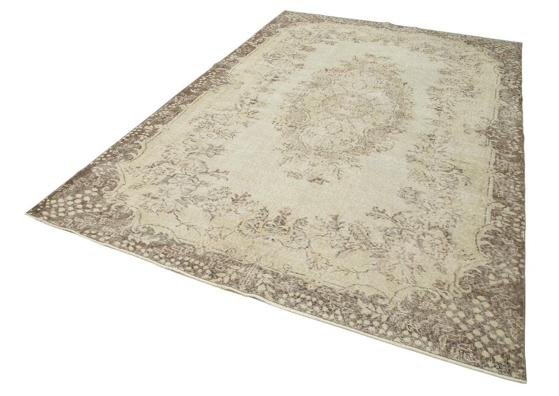 Handmade White Wash Area Rug > Design# OL-AC-34128 > Size: 6'-9" x 10'-2", Carpet Culture Rugs, Handmade Rugs, NYC Rugs, New Rugs, Shop Rugs, Rug Store, Outlet Rugs, SoHo Rugs, Rugs in USA