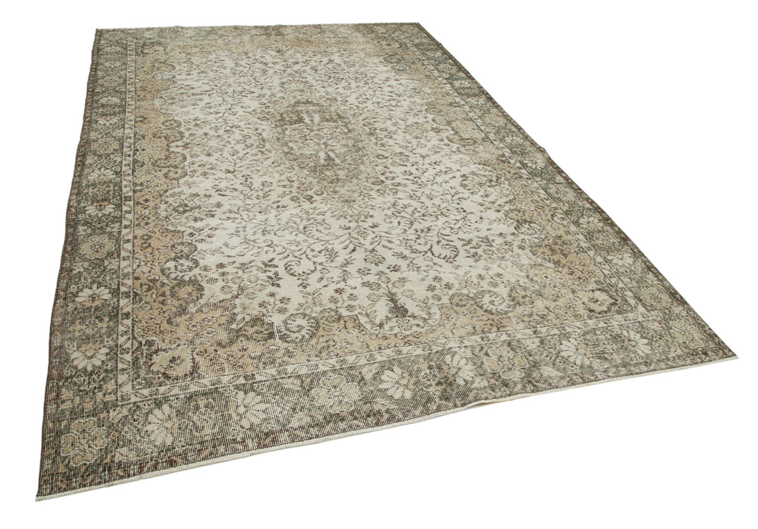 Handmade White Wash Area Rug > Design# OL-AC-34130 > Size: 6'-9" x 10'-1", Carpet Culture Rugs, Handmade Rugs, NYC Rugs, New Rugs, Shop Rugs, Rug Store, Outlet Rugs, SoHo Rugs, Rugs in USA