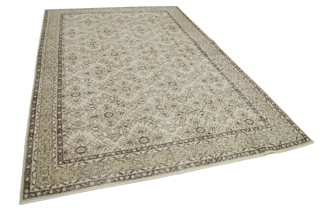 Handmade White Wash Area Rug > Design# OL-AC-34133 > Size: 6'-9" x 10'-2", Carpet Culture Rugs, Handmade Rugs, NYC Rugs, New Rugs, Shop Rugs, Rug Store, Outlet Rugs, SoHo Rugs, Rugs in USA